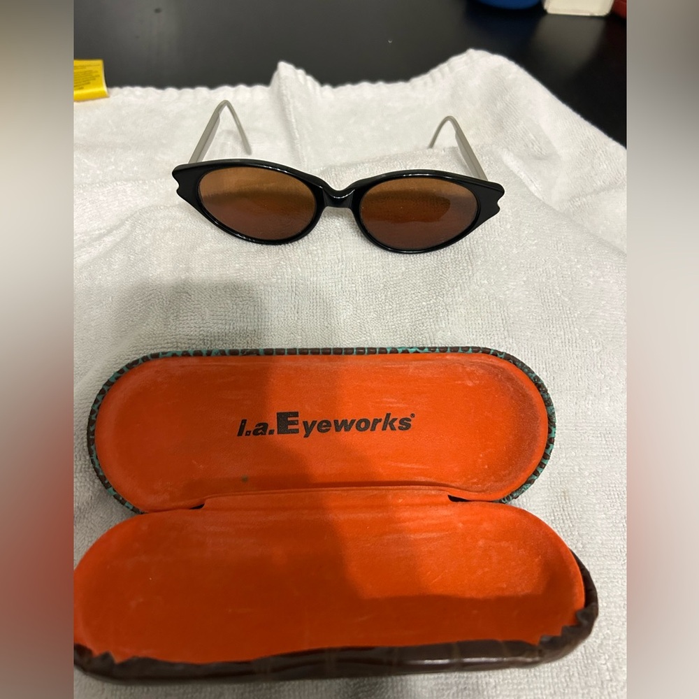LA eyeworks eyeglass frame